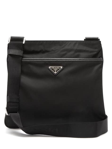 prada messenger bag metal strap|nylon Messenger bag for men.